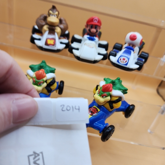 2024 Super Mario Kart McDonald's Mario Bowser Toad Donley Kong Nintendo - Picture 3 of 3